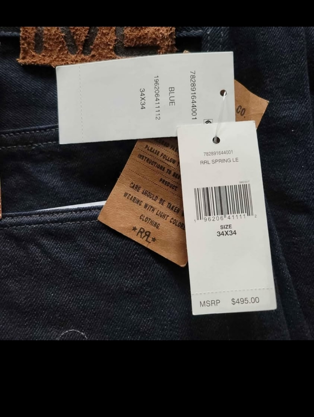 RRL Double Indigo Selvedge Jeans